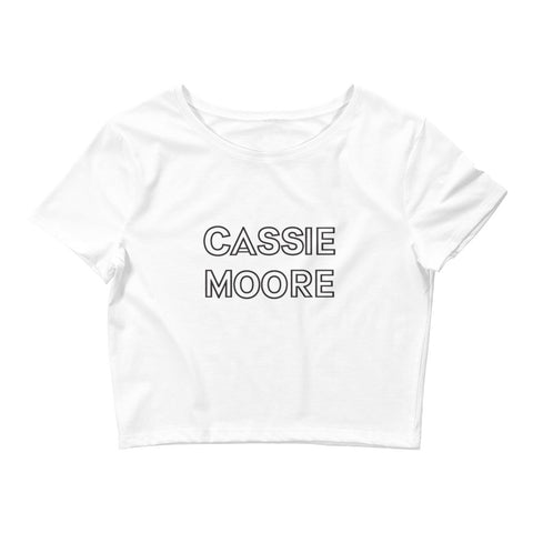 Cassie Moore Women’s Crop Tee