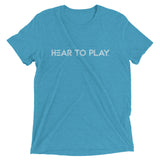 HEAR TO PLAY Short sleeve t-shirt