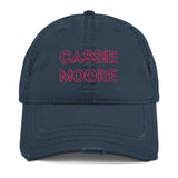Cassie Moore Distressed Hat