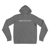 Hear To Play Unisex hoodie