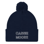 Cassie Moore Pom-Pom Beanie