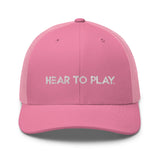 HEAR TO PLAY Trucker Cap