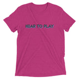 Hear To Play Short sleeve t-shirt