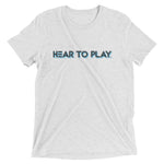 Hear To Play Short sleeve t-shirt